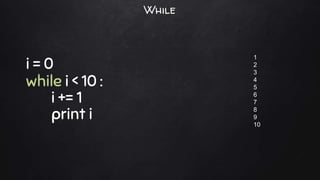 Learn python in 20 minutes | PPTX