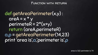 Learn python in 20 minutes | PPTX