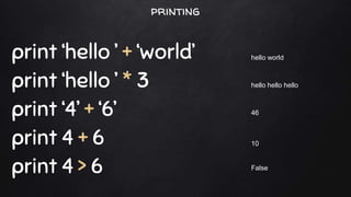Learn python in 20 minutes | PPTX