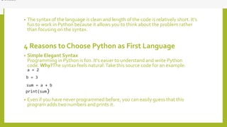 python classes in thane | PPT