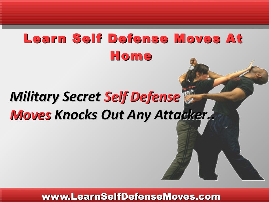 Learn Self Defense Moves