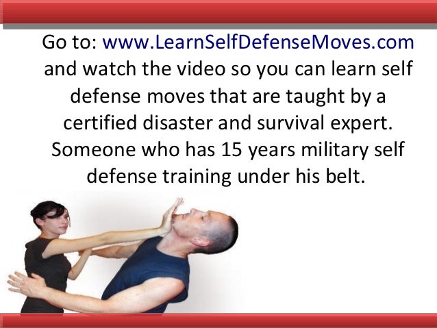 Learn Self Defense Moves