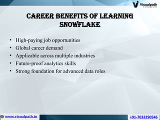 Learn Snowflake Data Engineering Training Hyderabad | Visualpath | PPT