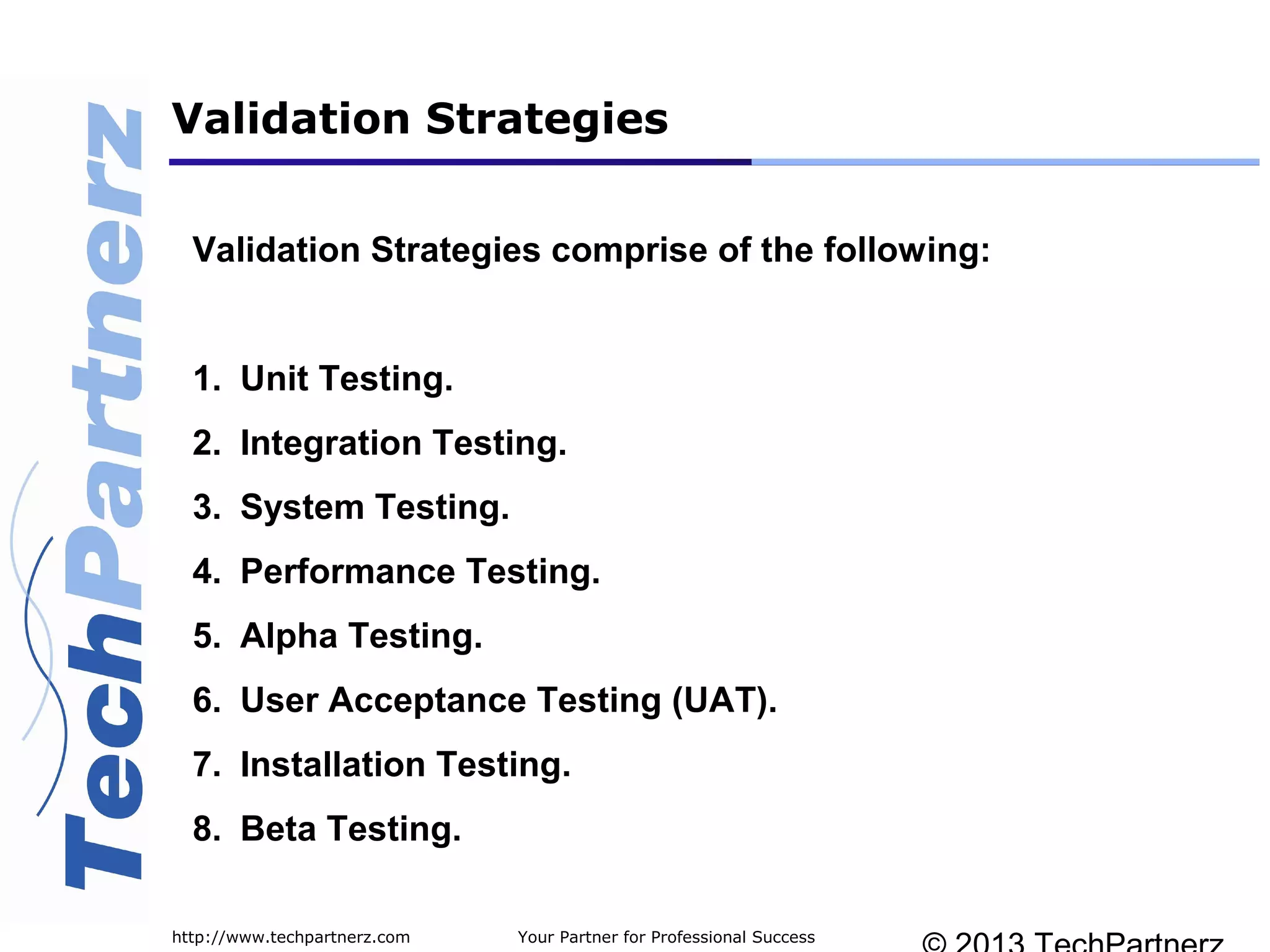 Learn software testing with tech partnerz 1 | PPT