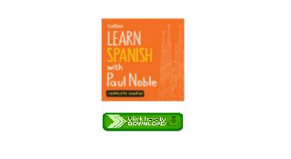 Learn Spanish with Paul Noble - Complete Course mp3 download free audio  books Learn Spanish with Paul