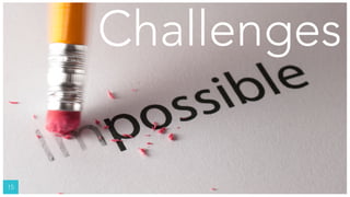 15
Challenges
 