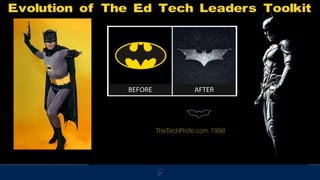 21
Evolution of The Ed Tech Leaders Toolkit
TheTechProfe.com 1998
 