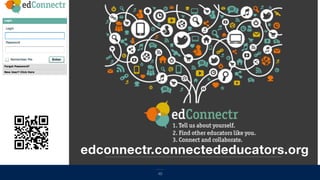 48
edconnectr.connectededucators.org
 