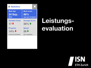 Leistungs-
evaluation
 
