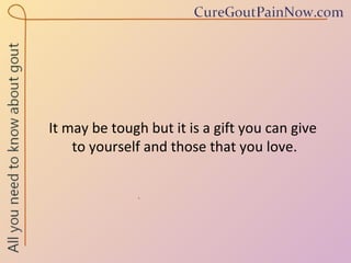 It may be tough but it is a gift you can give  to yourself and those that you love. 