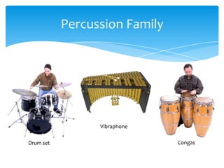 Learn the instruments of the band! | PPTX