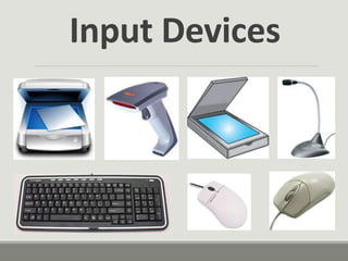 Input Devices
 