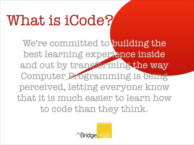 Learn to code. Our implementation plan. | PPT