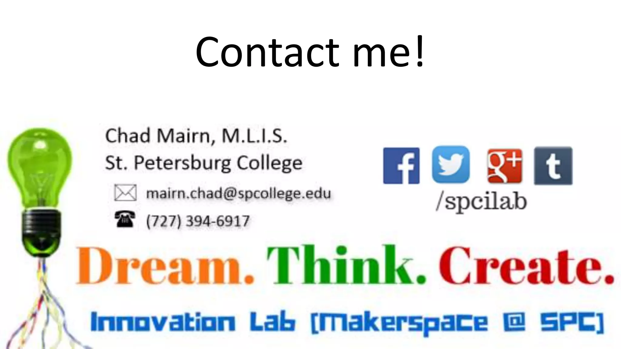 Contact me!
 
