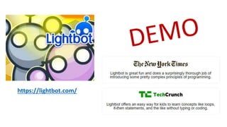 https://lightbot.com/
 