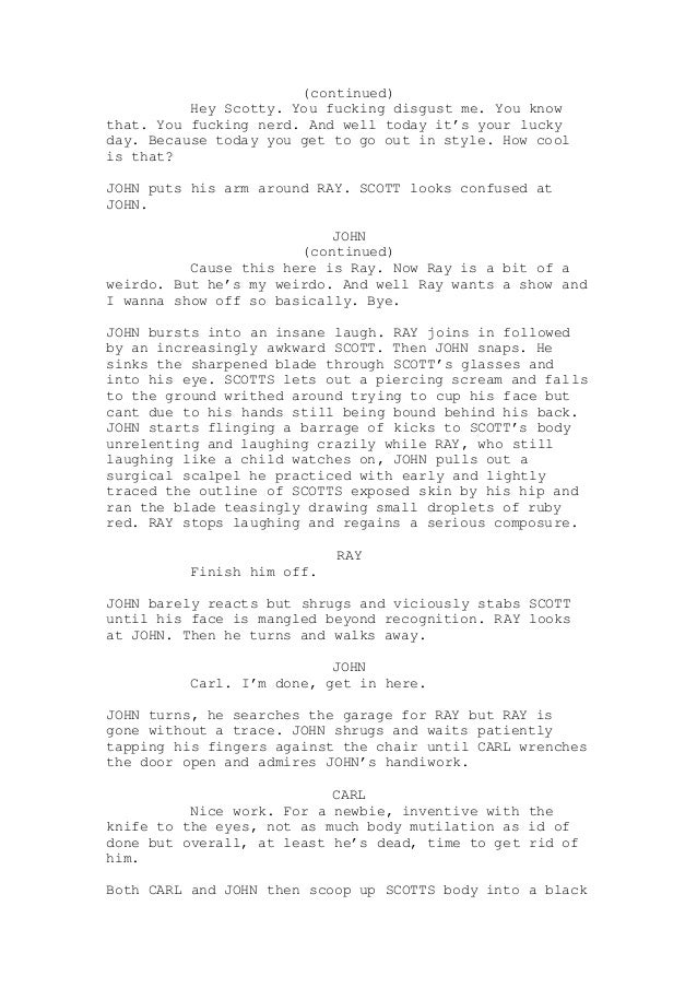 Learn to kill script