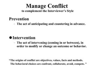 Learn To Mind Read Your Interviewer | PPT