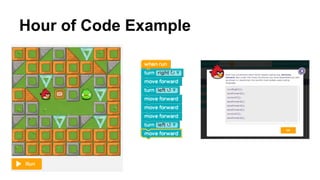 Hour of Code Example
 