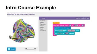 Intro Course Example
 