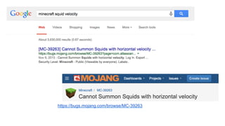 https://bugs.mojang.com/browse/MC-39263
 