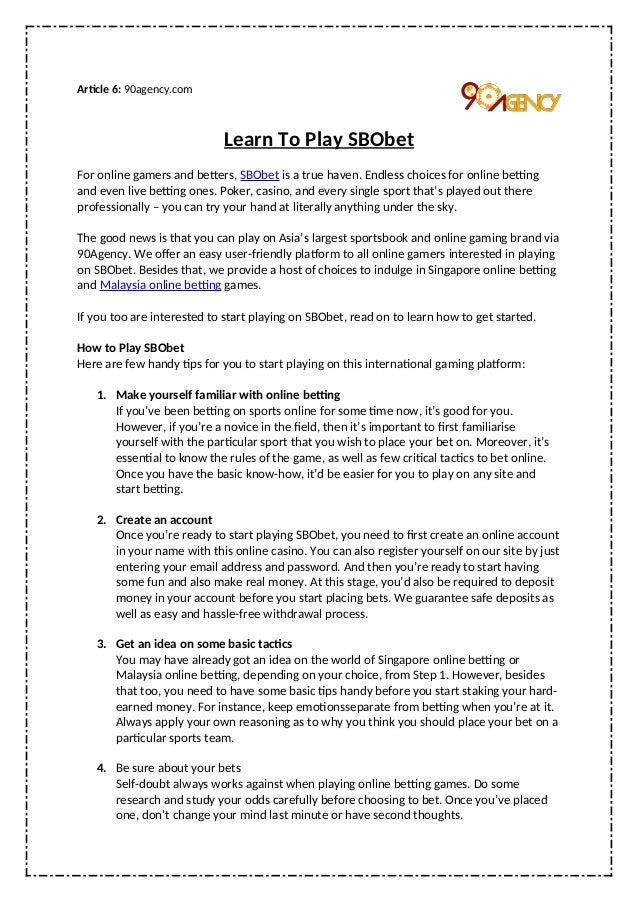 International Online Betting Sites