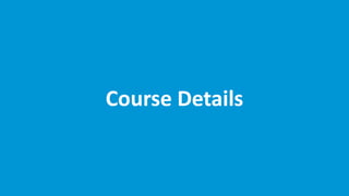 www.edureka.co/hadoop-admin
Course Details
 
