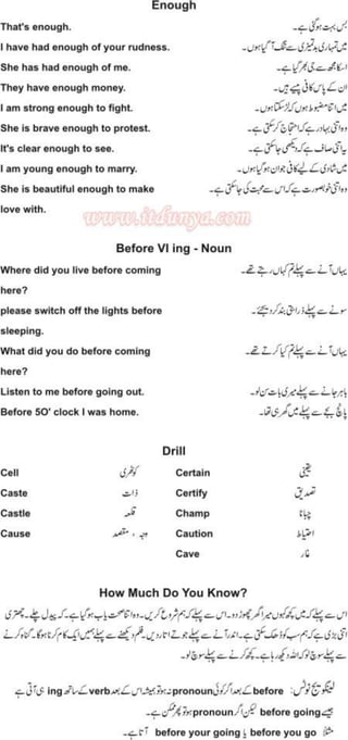 Learn To Speak English In 100 Days Urdu Pdf Book