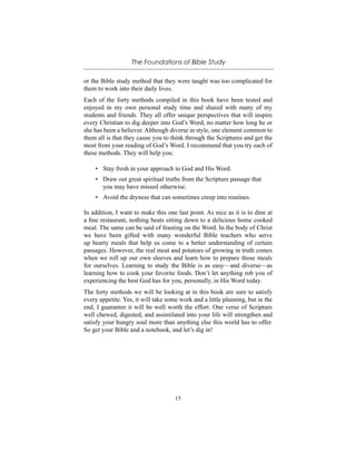 Learn To Study The Bible | PDF