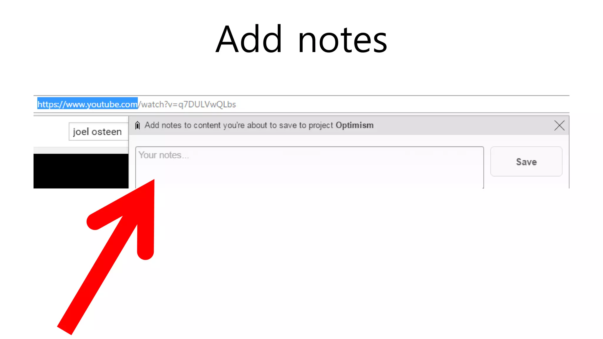 Add notes
 