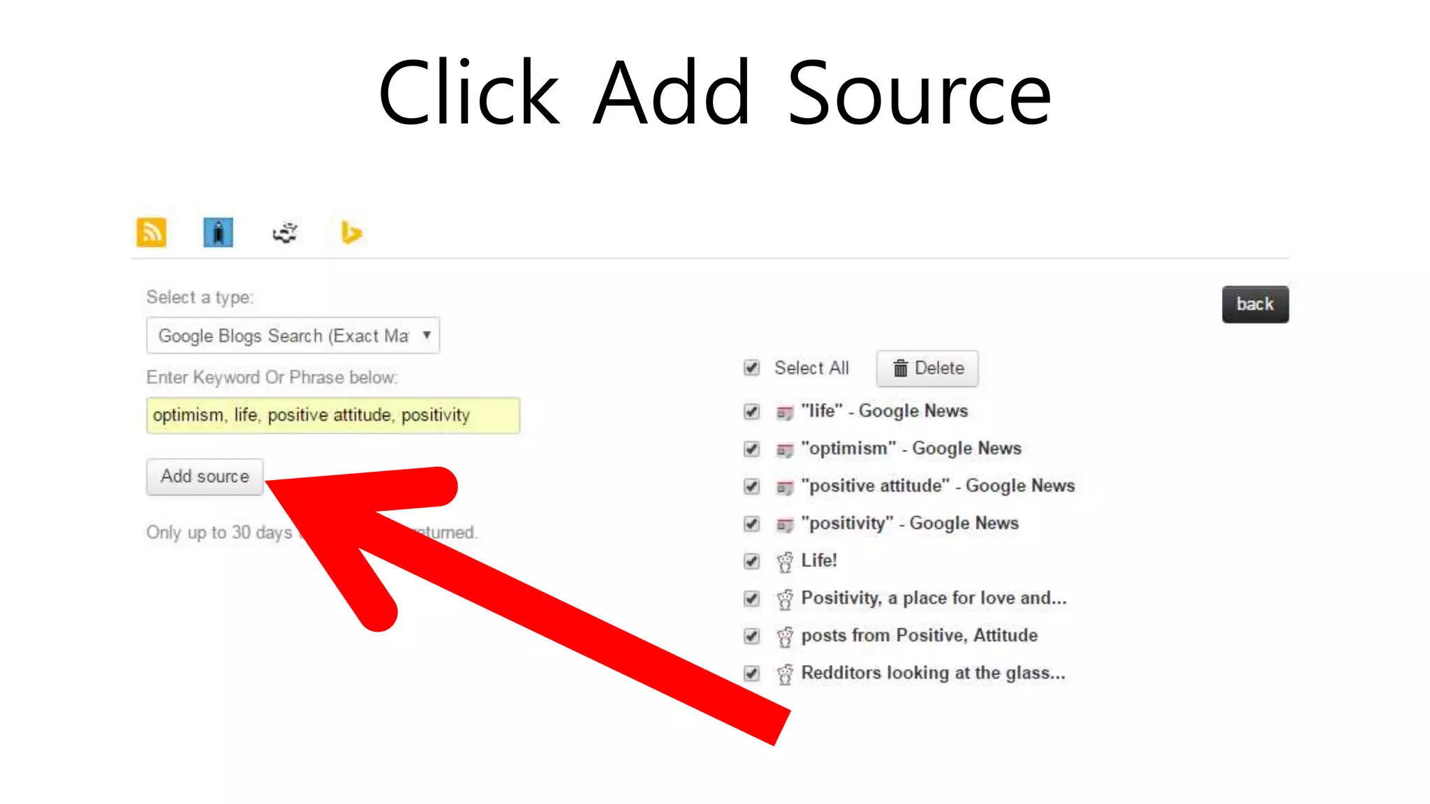 Click Add Source
 