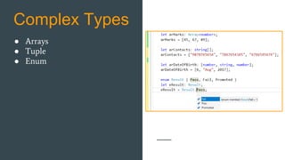 Learn TypeScript from scratch | PPTX