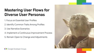 GDGoC UI - Learn UX, User Persona, User Flow | PDF