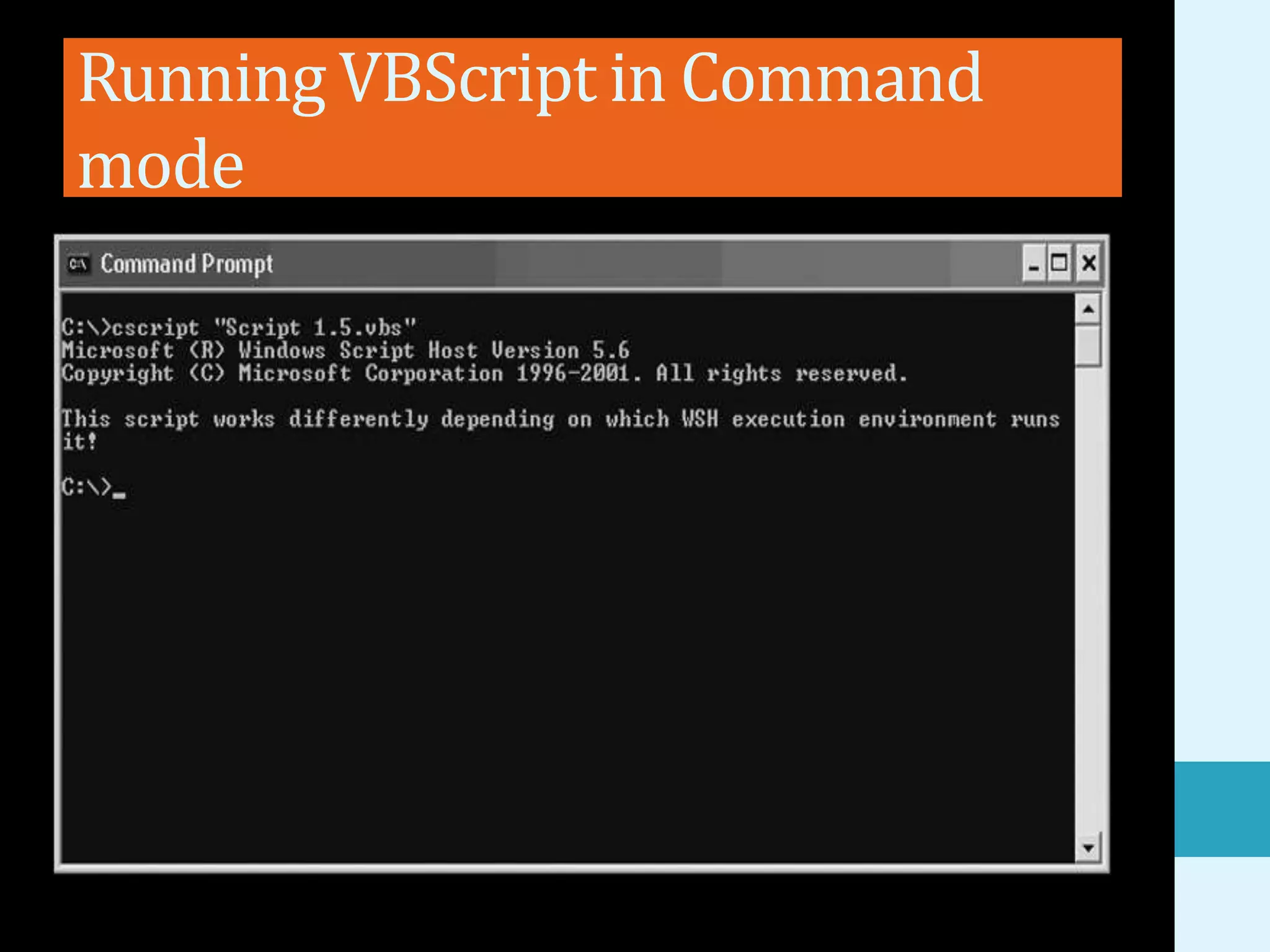 Learn VBScript – Part 1 of 4 | PPT