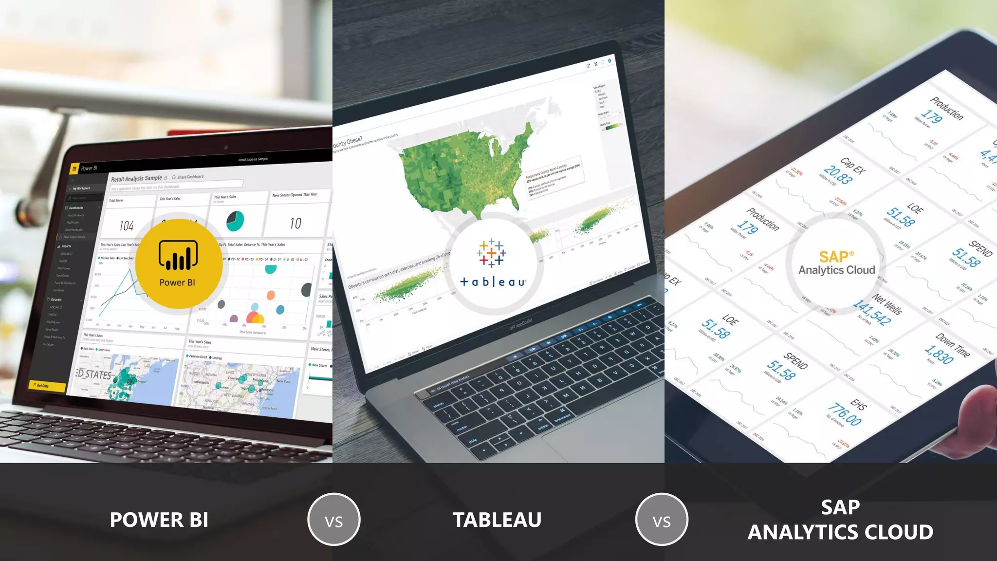 © 2019 Visual BI Solutions, Inc. All rights reserved. www.visualbi.com
50POWER BI TABLEAU
SAP
ANALYTICS CLOUD
vs vs
 