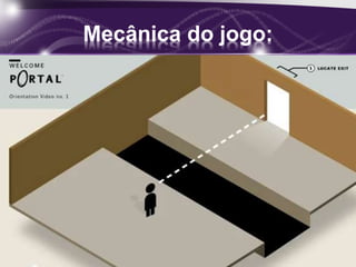Mecânica do jogo: 
• Click to add text 
 