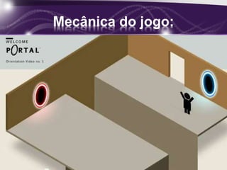 Mecânica do jogo: 
• Click to add text 
 