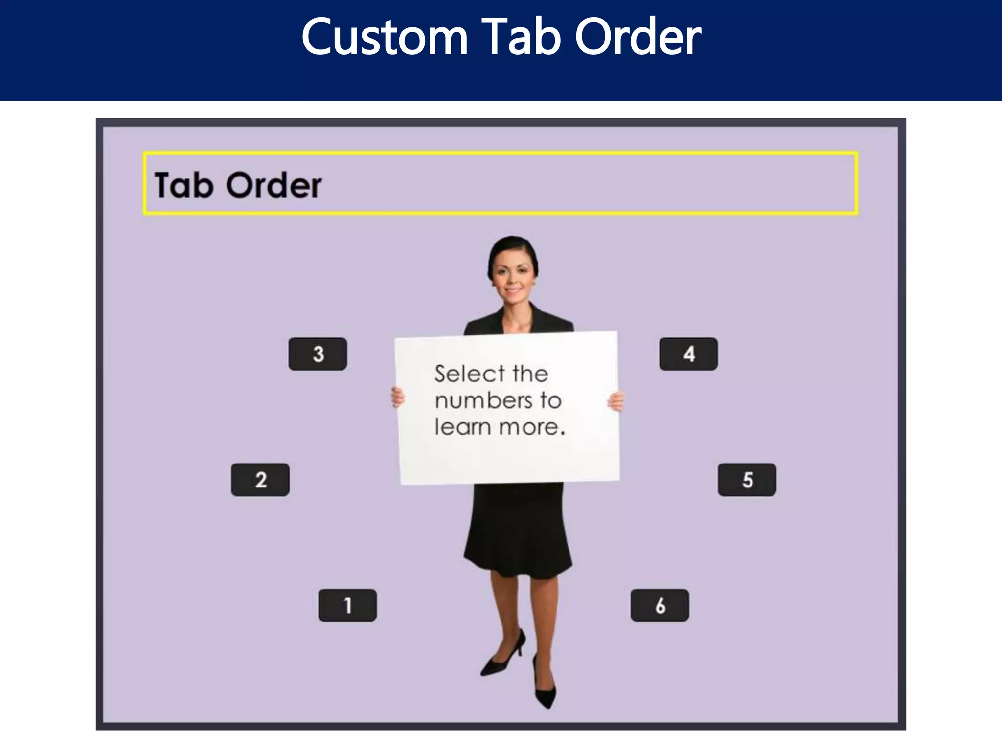 Custom Tab Order
 