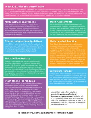 LearnZillion Math Flyer | PDF