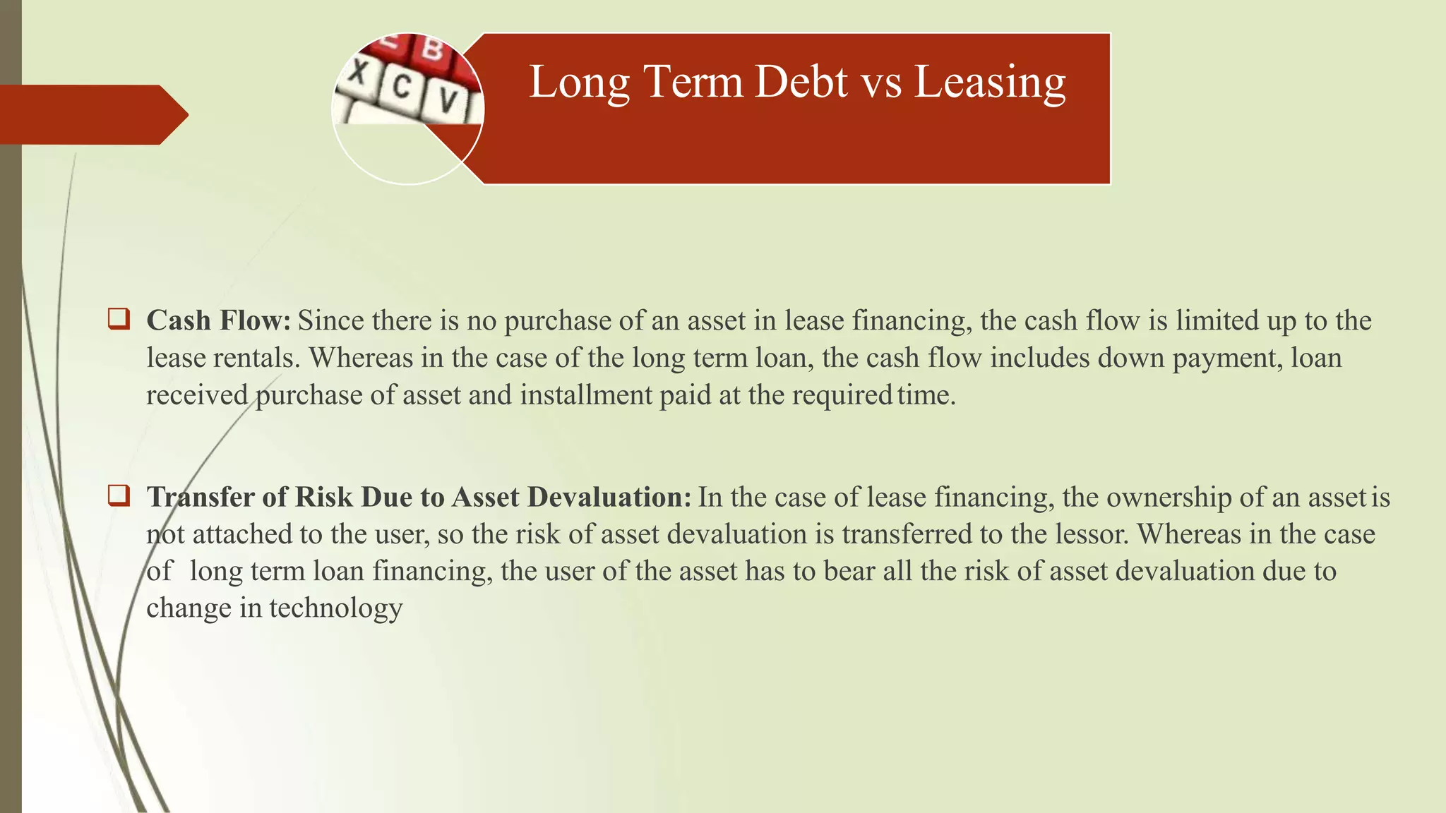 Lease finance-presentation | PPTX