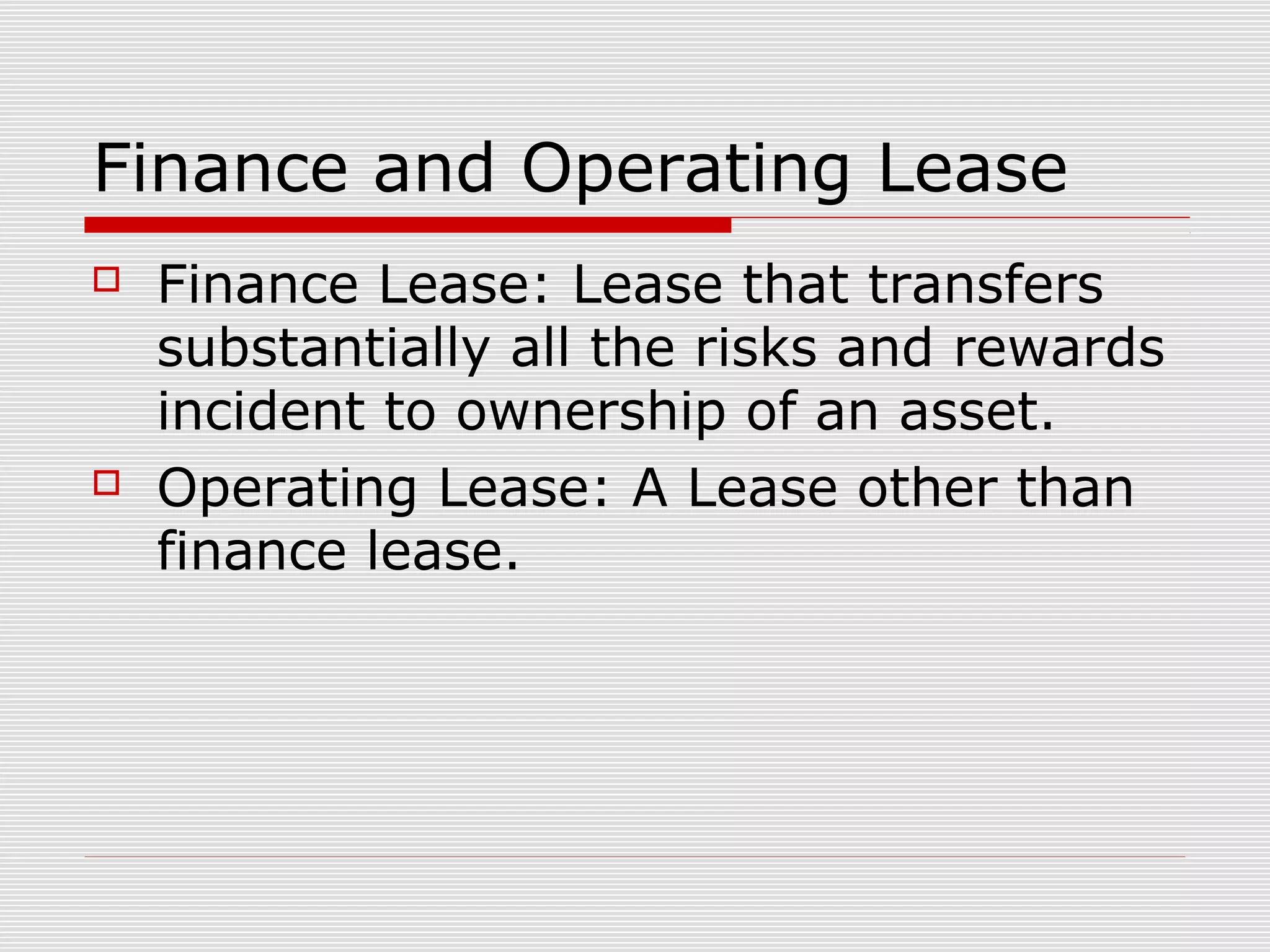 Lease,intangibles and impairment | PPT