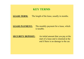 cons30S Vehicles - Leasing