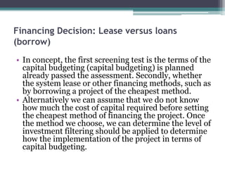 First Method Lending Leasing | PPTX