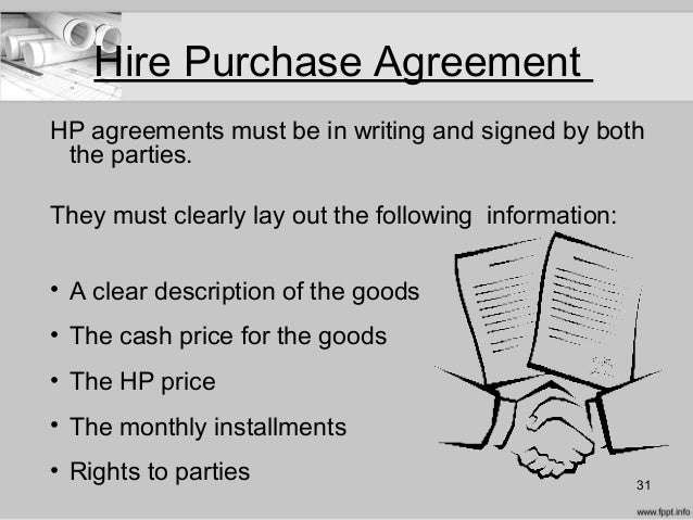 Hire purchase essay