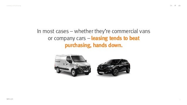 car leasing vs purchasing