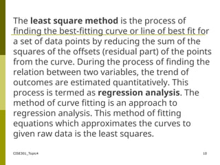Least square method for the quality .ppt