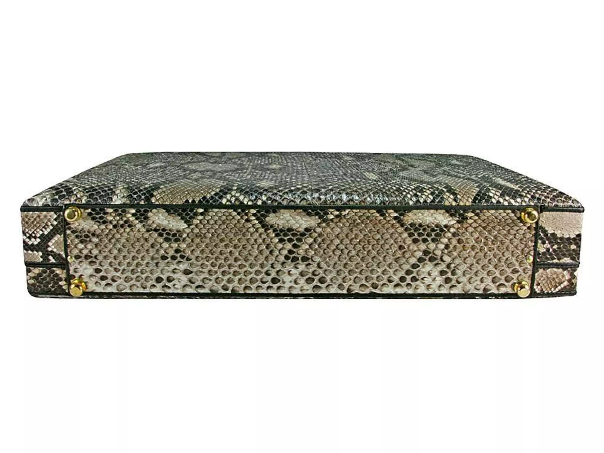 Leather attache cases   snake leather (python)