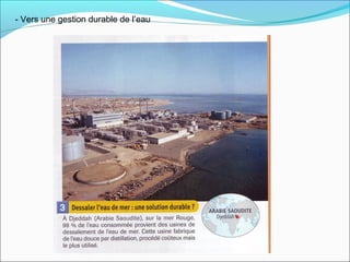 - Vers une gestion durable de l’eau
 