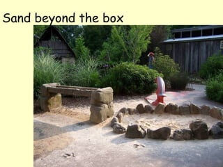 Sand beyond the box 