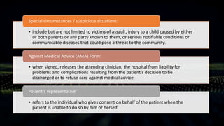 Leave against medical advice | PPTX