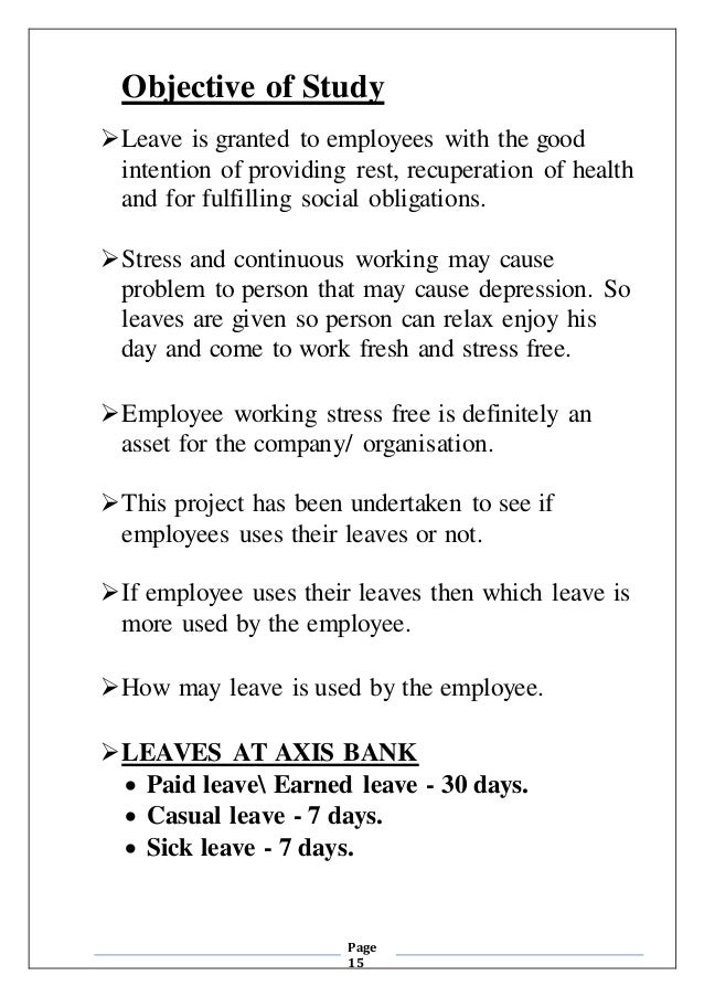 employee objective